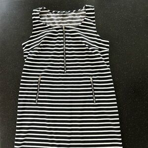 Tiana B striped sleeveless dress